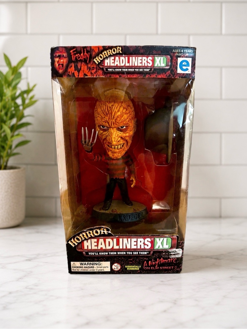 Freddy Krueger A Nightmare on Elm Street Horror Collectible Sealed NIB